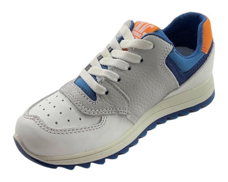 Primigi Kinderschuhe Jungen Sneaker 7383100 Weiß/Blau