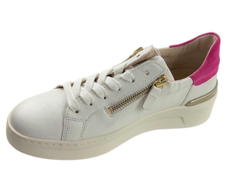 Gabor Damen Sneaker 23.280.20 Weiß/Pink