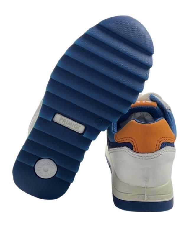 Primigi Kinderschuhe Jungen Sneaker 7383100 Weiß/Blau