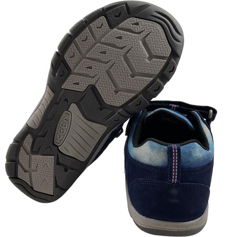 Keen Jungen Targhee Low WP Sneaker 1026293 Blau Keen Dry