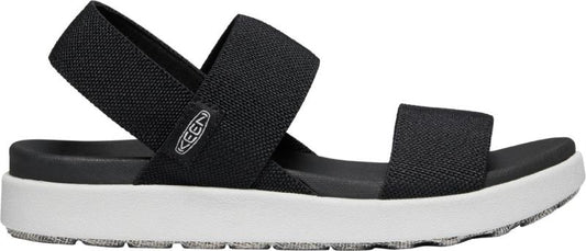 Keen Damen Sandale Elle Backstrap 1022620 Schwarz Recycling