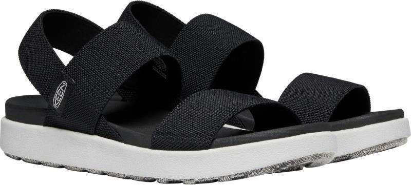 Keen Damen Sandale Elle Backstrap 1022620 Schwarz Recycling