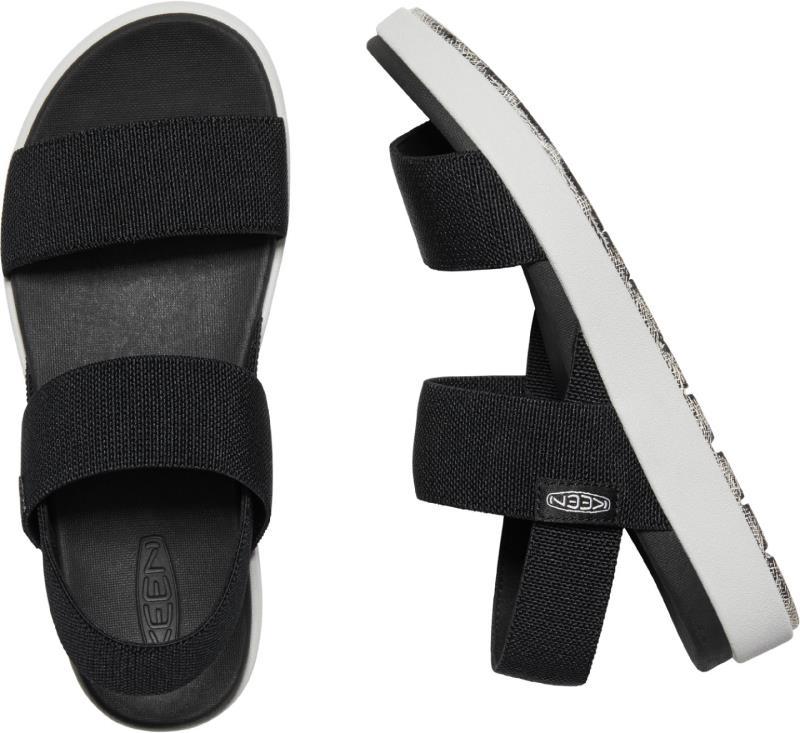 Keen Damen Sandale Elle Backstrap 1022620 Schwarz Recycling