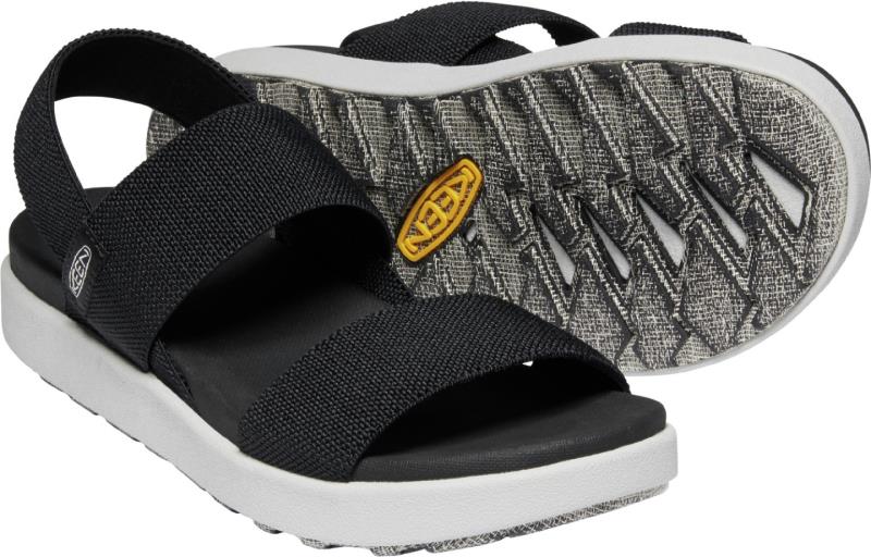 Keen Damen Sandale Elle Backstrap 1022620 Schwarz Recycling