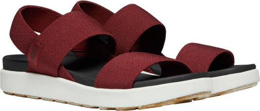 Keen Damen Sandale Elle Backstrap 1022622 Rot Recycling