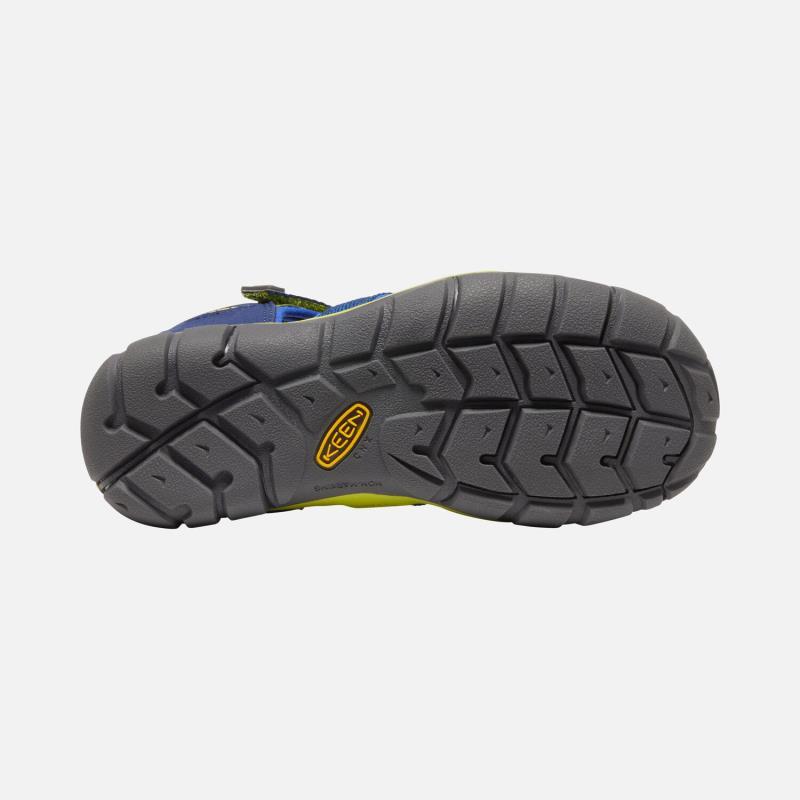 Keen Jungen Sandalen Seacamp II CNX 1022978 Blau/Grün