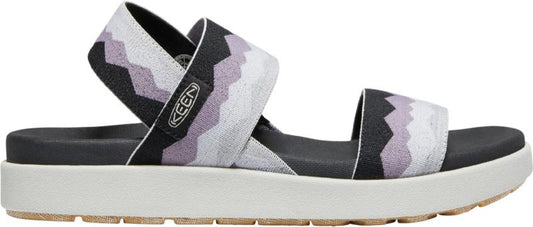 Keen Damen Sandale Elle Backstrap 1024714 Lila Grau Schwarz
