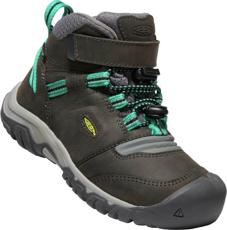 Keen Jungen Boots Ridge Flex Mid WP 1025589 Schwarz Grün
