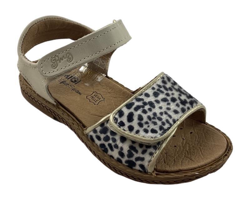 Primigi Kinder Mädchen Sandalen 7394211 Leopardenmuster
