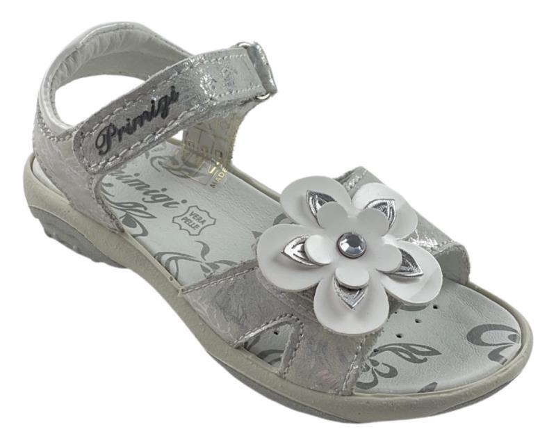 Primigi Kinder Mädchen Sandalen 7391433 Silber/Weiß