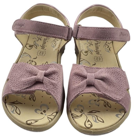 Kinder Mädchen Sandalen 7391122 Veloursleder Altrosa