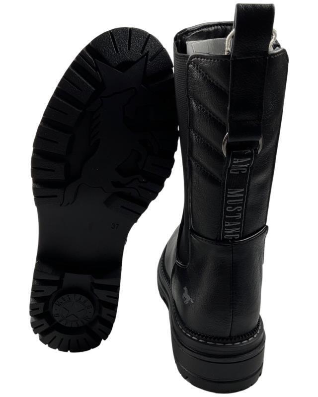 Mustang Damen Stiefel 1398-511-9 Schwarz