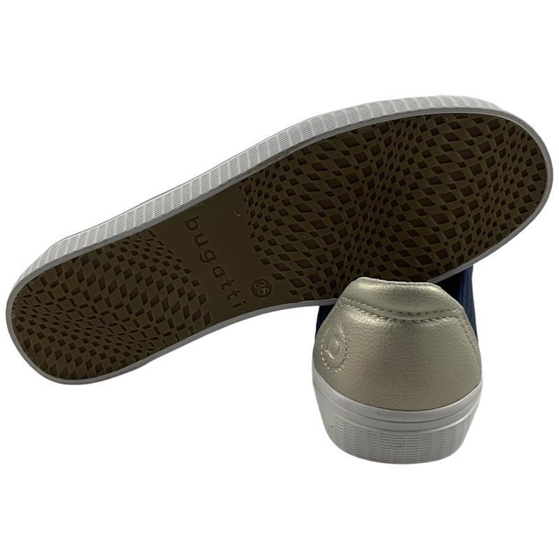 Bugatti Damen Slipper 431-A7961-6950-4151 Dunkelblau