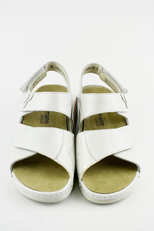 Berkemann Sandalen Silber Rina 01040-146 Leder Stretch