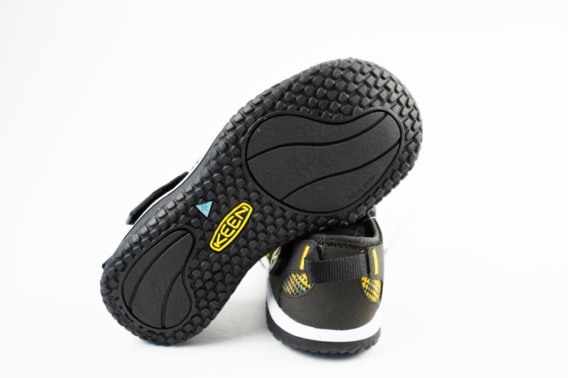 Keen Jungen Sandalen Stingray Gelb Schwarz