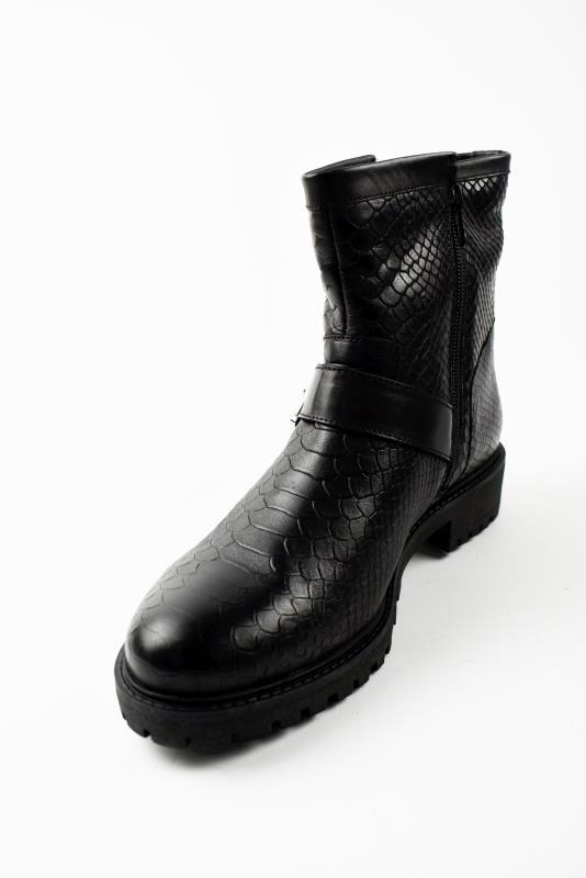 Geox Damen Stiefelette Hoara D16FTA 04143 C9999 Schwarz