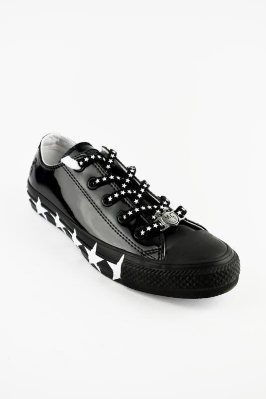 Converse All Star Miley Cyrus Collection Schwarz Lack Optik