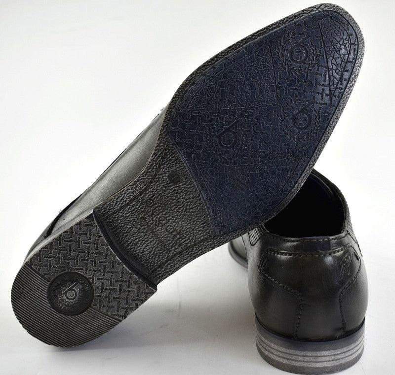 Bugatti Herren Halbschuhe 311-42005-3000 Dunkelgrau Leder