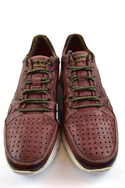 Bugatti Halbschuh Leder mit Löcher321-70201-3500 Rot