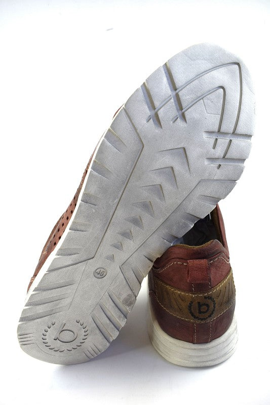 Bugatti Halbschuh Leder mit Löcher321-70201-3500 Rot