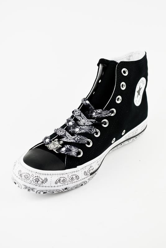 Converse All Star Miley Cyrus Collection Schwarz Weiß