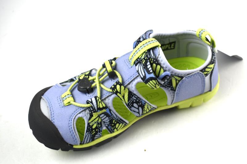 Keen Mädchen Sandale Seacamp II CNX 1025147 Blau Neon