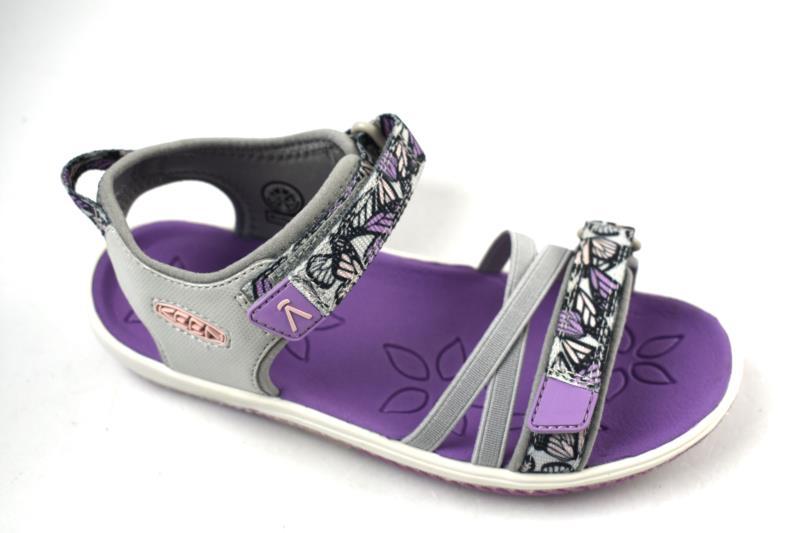 Keen Mädchen Sandale Verano Grau Violet