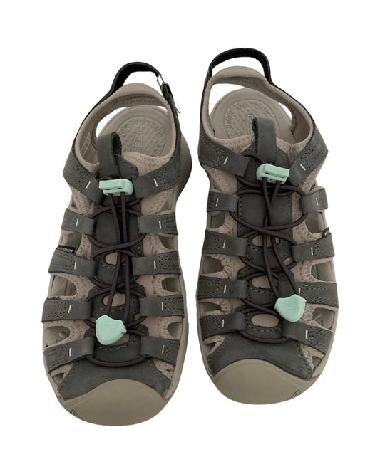 Keen Damen Astoria West Ledersandale 1026150 Magnet/Vapor