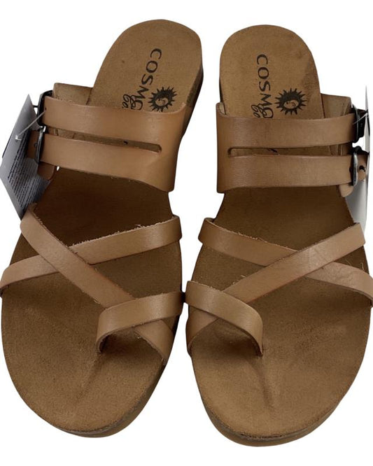 Cosmos Comfort 6106801-31 Damen Zehentrenner Taupe