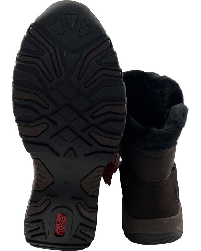 Rieker Damen Stiefel M9670-25 Braun Rieker-TEX