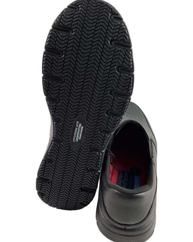 Skechers Work Relaxed Fit: Flex Advantage SR - Bronwood 77071EC/BLK Schwarz