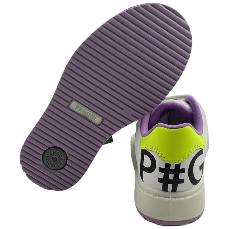 Primigi Kinder Schuhe Mädchen Sneaker 7381299 Weiß/Lila