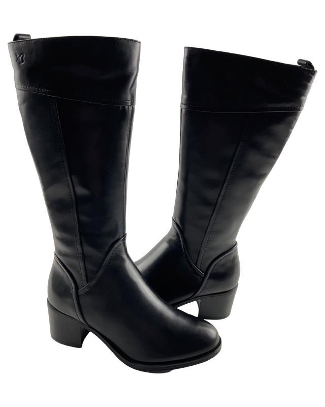 Caprice Damen Stiefel 9-25500-41 022 Schwarz Leder