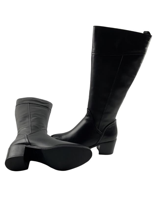Caprice Damen Stiefel 9-25500-41 022 Schwarz Leder