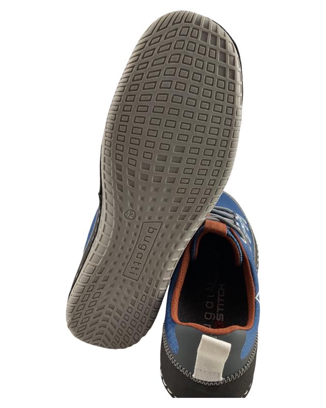 Bugatti Herren Sneaker 341-AFF06-6959 Blau/Grau