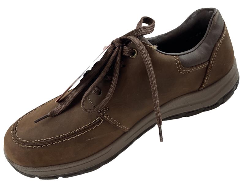 Rieker Herren Schnürschuhe 03601-22 Braun Extraweite