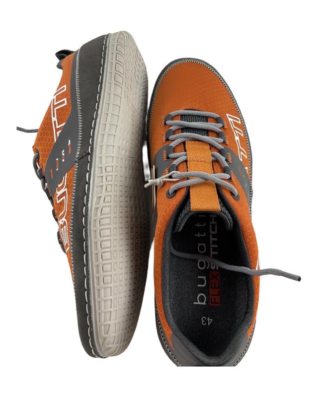 Bugatti Herren Sneaker 341-AFF06-6959 Orange/Grau