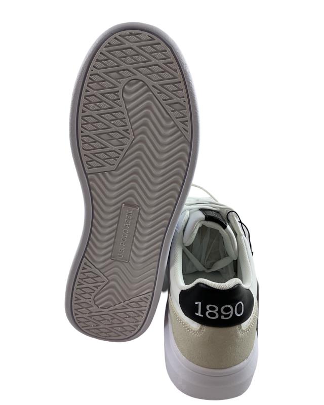 U.S. Polo Assn. Herren Sneaker CODY0034-WHI-BLK01 Weiß