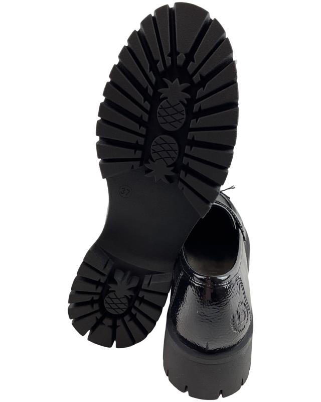 Bugatti Pumps 435-A9565-5764 Schwarz Synthetik Strasssteinen