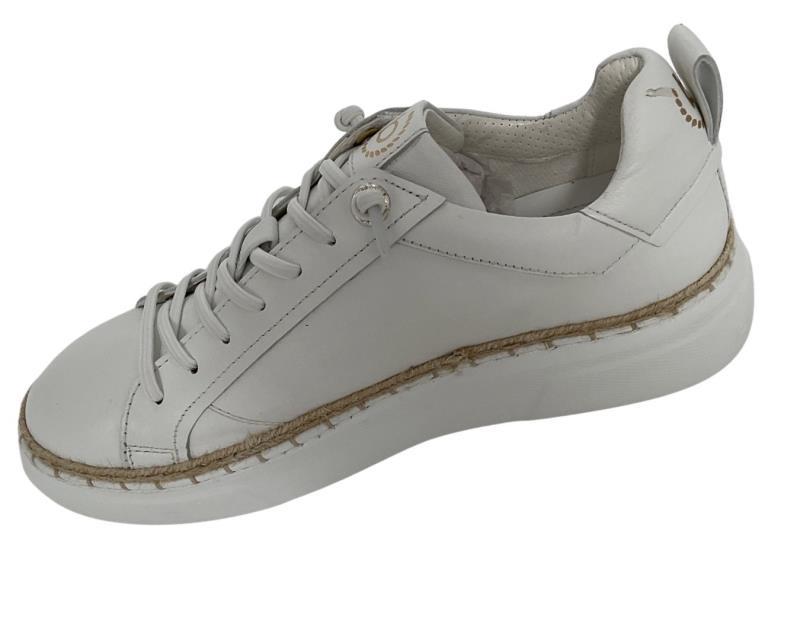 Bugatti Damen Sneaker432-A7601-400-2000 Weiß Leder