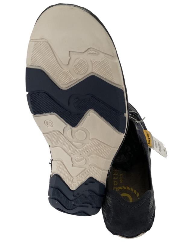 Bugatti Herren Sneaker 321-A7P02-1469-4111 Blau/Dunkelgrau