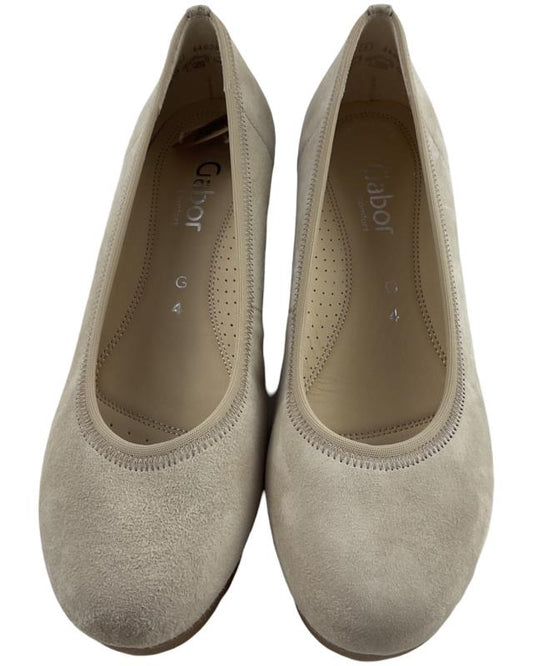 Comfort Keilpumps 62.641.32 Samtchevreau oak Kork