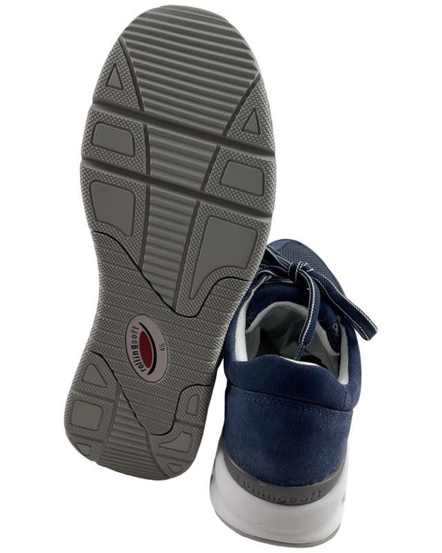 Gabor Rollingsoft Damen Sneaker 66.897.16 Mesh/Dreamvelou Blau