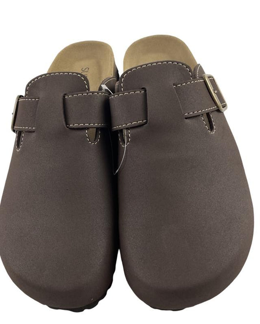 SUPERSOFT Clogs Herren Hausschuhe Pantoffeln 176 002 BROWN