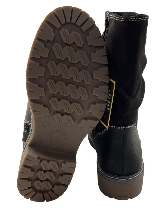 Jane Klain Supersoft Damen Stiefel 264 763 BLACK Tex=Wasserabweisend