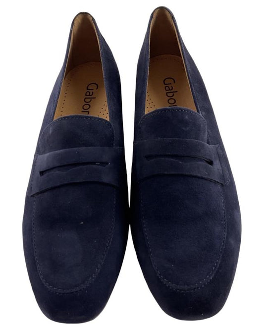 Gabor fashion Slipper 65.213.16 Rauleder Blau