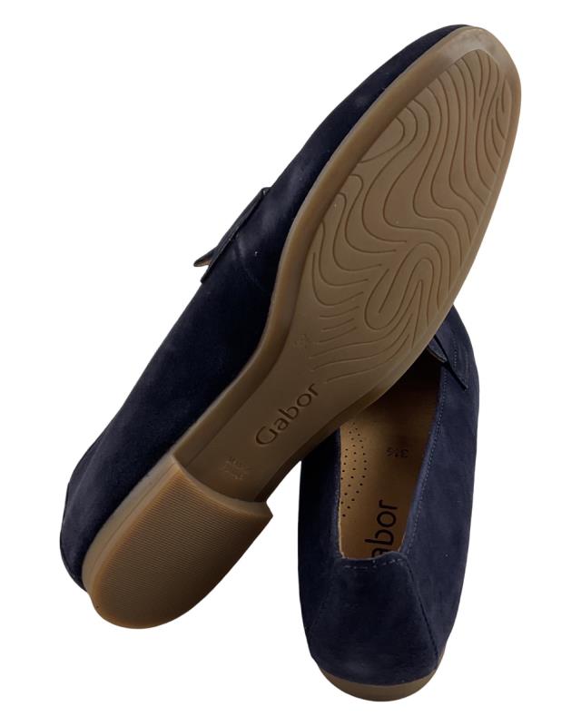 Gabor fashion Slipper 65.213.16 Rauleder Blau