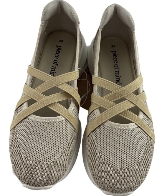 Piece of Mind Damen Ballerina 242 839 BEIGE Textil