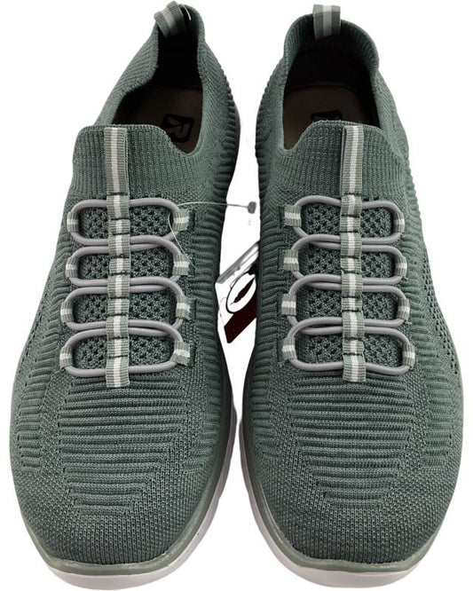 Rieker Damen Slipper M5074-52 Grün Textil Ultraleicht