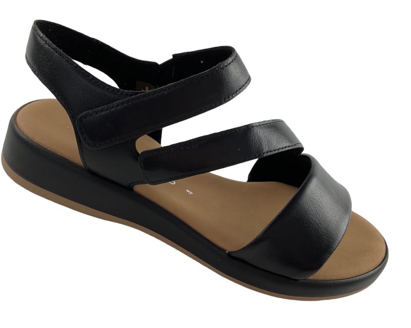 Gabor comfort Damen 62.733.27 Riemchensandale schwarz